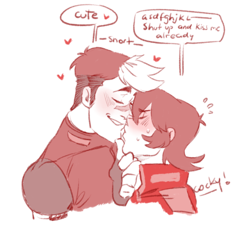 cockybusiness: Thank you Kiro for your kofi &lt;333 Here’s your first kiss! sheith *** Ple