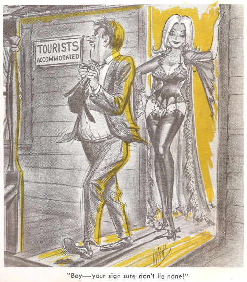 box-o-paperbacks:Tourists Accommodated by Bill Ward, 1962