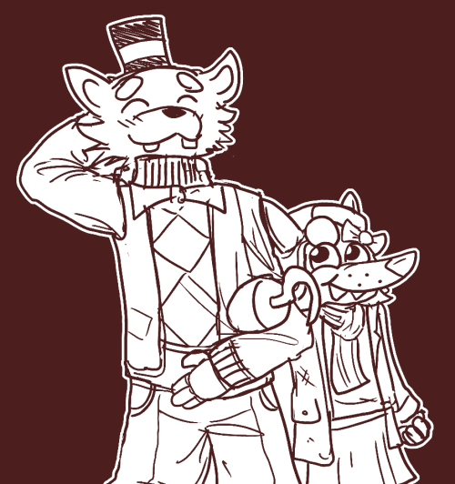 Ah y'know just Crossfox with TiredAnon’s Freddy, nothing weird there.