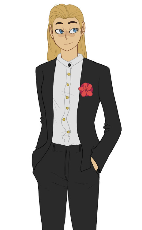 sconefacedgirl:Adora in suit will be the death of me Patreon  Kofi 