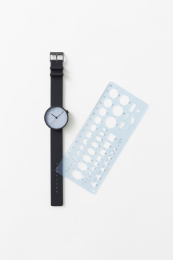 nothingtochance:  Stencil Watch / NENDO 