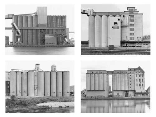 Masters of typology, Bernd and Hilla Becher. via Sonnabend gallery.