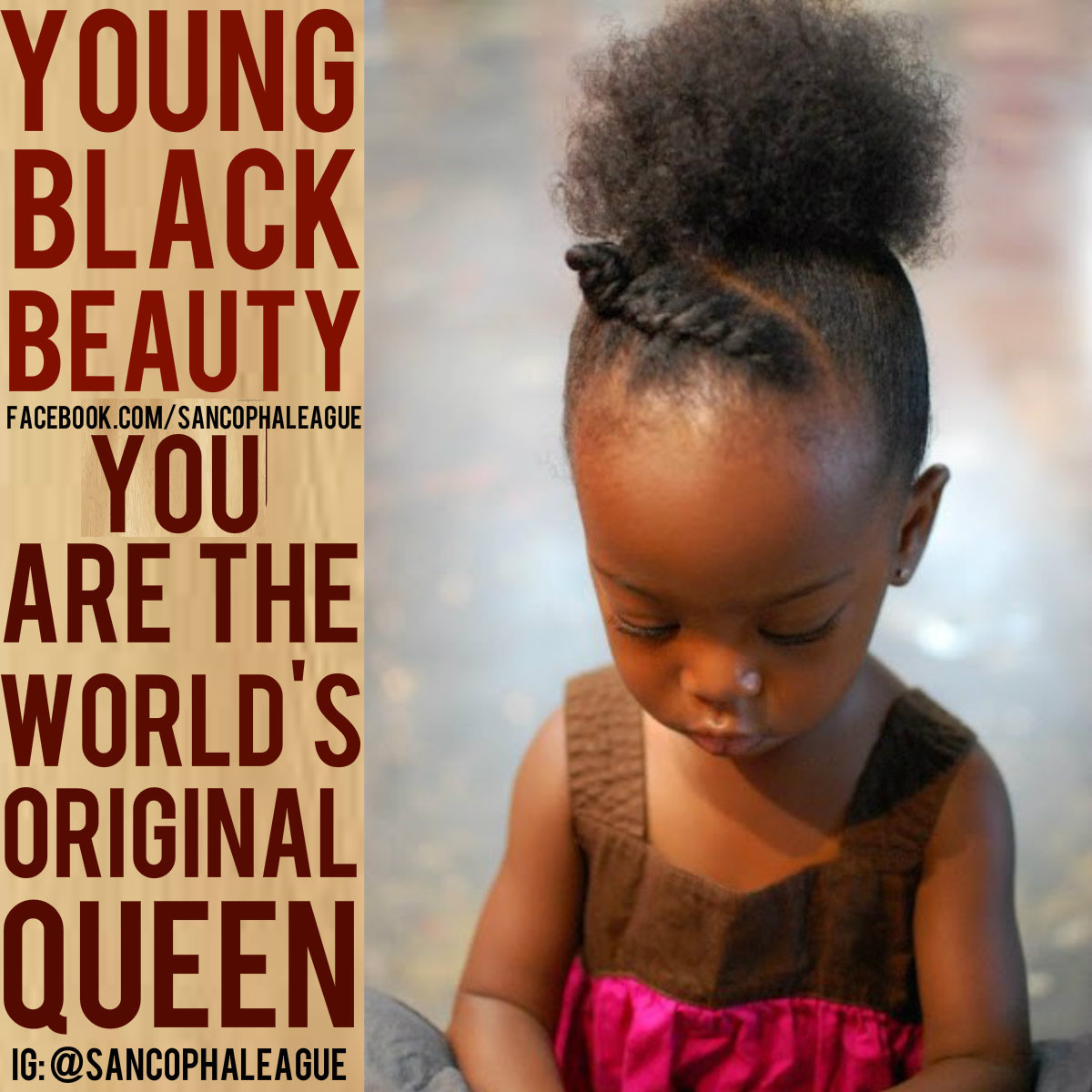 sancophaleague:  We have to remind our young Black Girls that they were the first