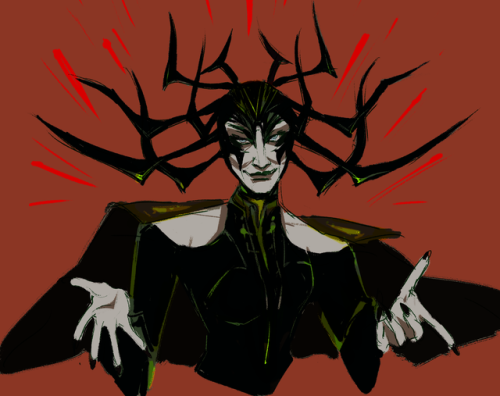 sorry for my absence! i’m back with a little thor ragnarok fanart!
