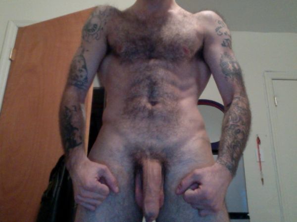 adickted2boys:  Hairy, tatted, rocker from L.A