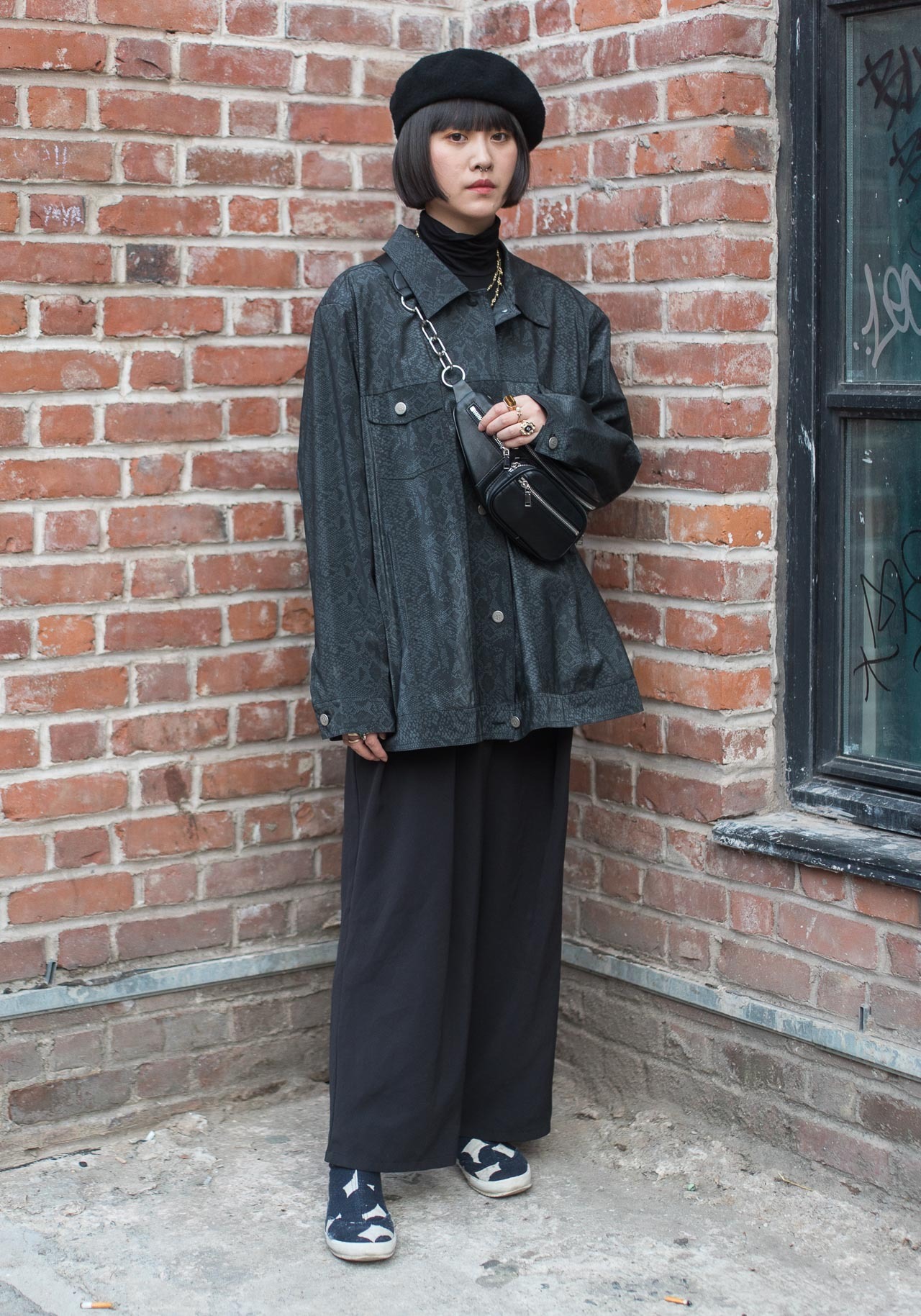 NYC Looks — Yian, 25 “I’m wearing vintage, the necklace is...