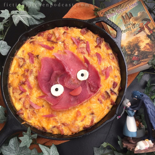 Calcifer Breakfast SkilletMade with bread and cheese, and bacon and eggs, all foods found in both th