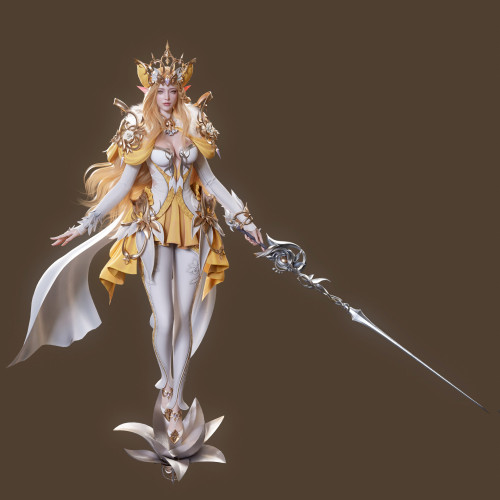 Elf knight Yujin Ohhttps://www.artstation.com/artwork/r9XJ16 