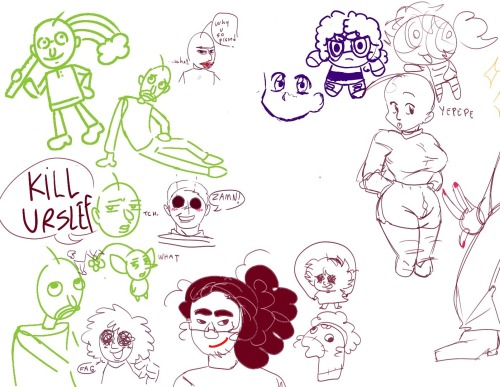 HUGEEEE Dump Of Random Fucking Doodles Don't Even Question This