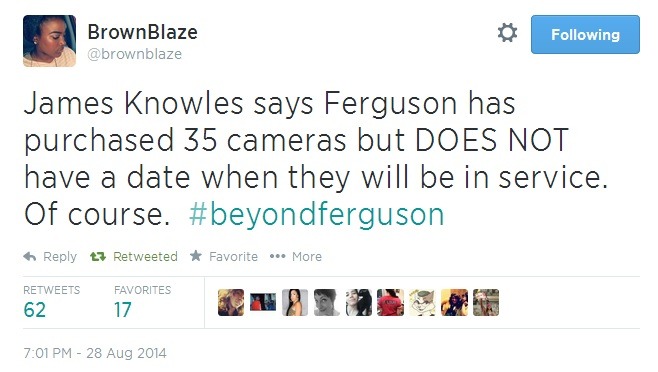 iwriteaboutfeminism:  A Ferguson town hall, held in the Wellspring Church, Thursday