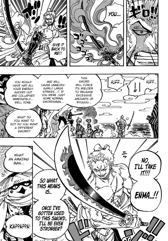 Zoro Gets Enma! - One Piece 