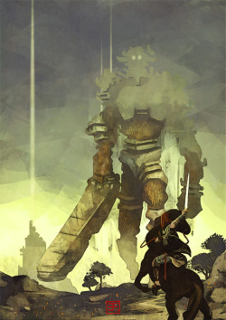 geeksngamers:  Shadow of the Colossus - by Emilien Francois