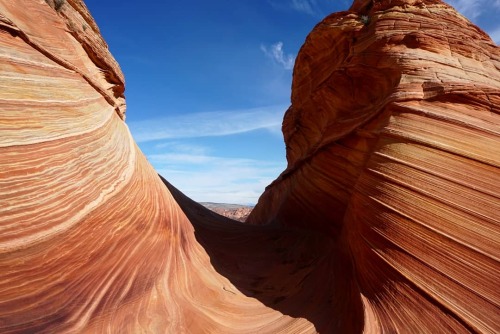 aiiaiiiyo:Incredible sandstone canyon formation at The Wave, AZ [1080x722][OC] Check this blog!
