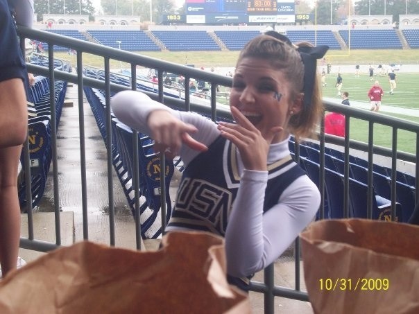 mymarinemindpart2:  Very hot Academy cheerleader pt 2