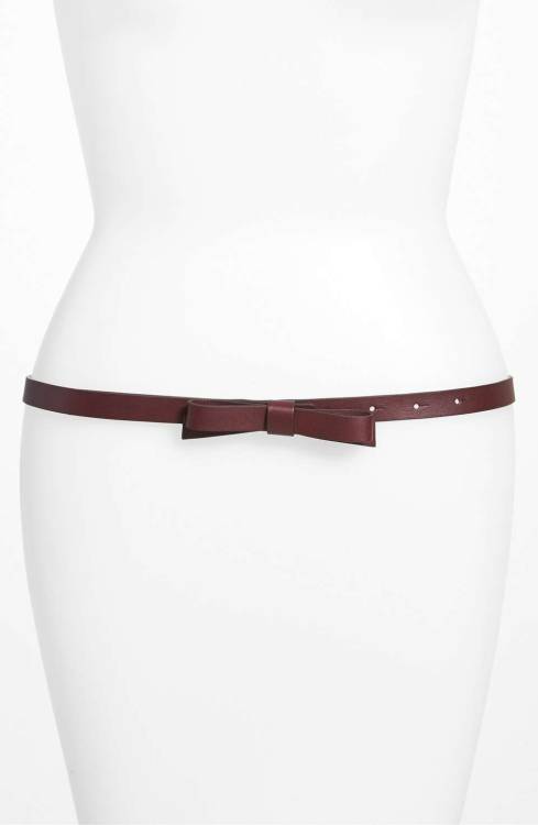 wantering-bags: Bow BeltSee what’s on sale from Nordstrom on Wantering.