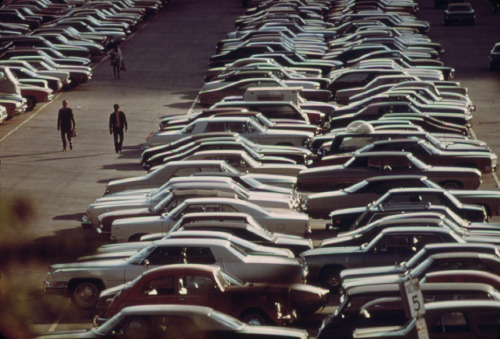 2othcentury: Monroe Street Parking Lot, Chicago, Illinois, October 1973 © John H. White