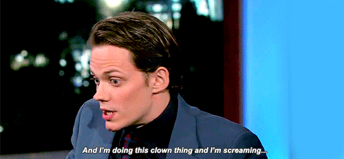 karlmordo:  Bill Skarsgård on how kids on set reacted when he was in character as