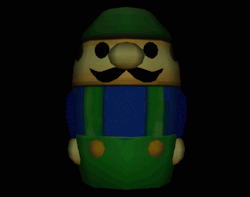 suppermariobroth:Unused model for a Luigi