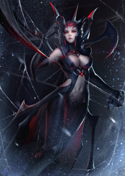 art-of-cg-girls:The Spider Queen by yue yue