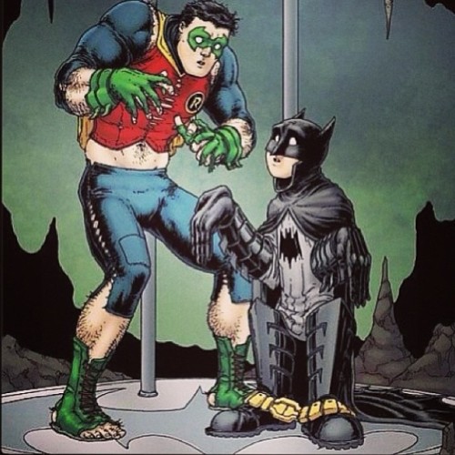 XXX #batman #robin #brucewayne #damienwayne  photo