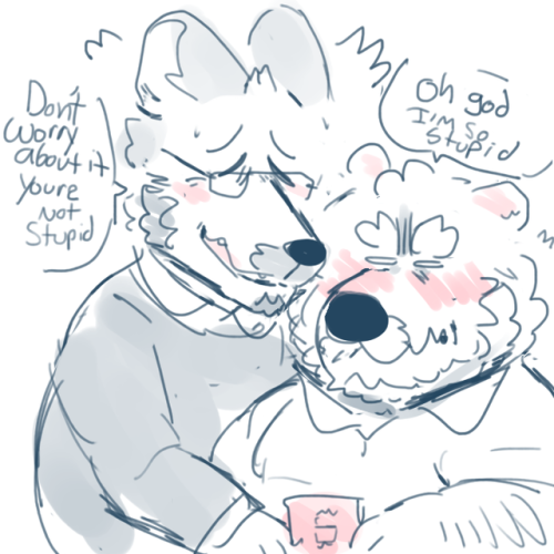 yogurtart: cedric and pietro never really do a lot for easter but pietro saw that card and had to ge