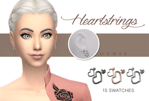 Heartstrings EarringsKinda unexpectedly I have another Valentine’s Day gift here (: the first one be