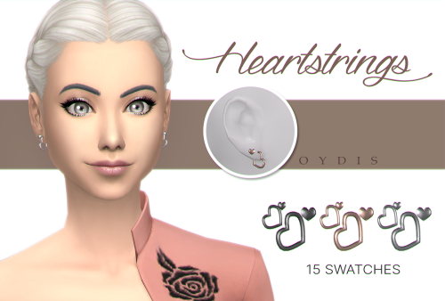 Heartstrings NecklaceIt only occurred to me after posting the earrings that having a matching neckla