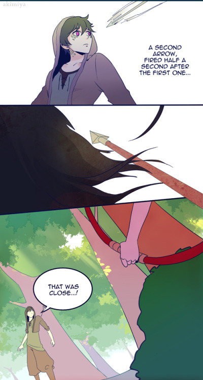 everydayelegy:  akimiya:   Medusa of the Forest (2013) by: akimiya  p01-08 (colored pages) to be continued… A one-shot I’ve been working on for the past month or so, here’s the colored prologue;;;;  THIS IS REALLY GOOD PLEASE CONTINUE IT I WANT