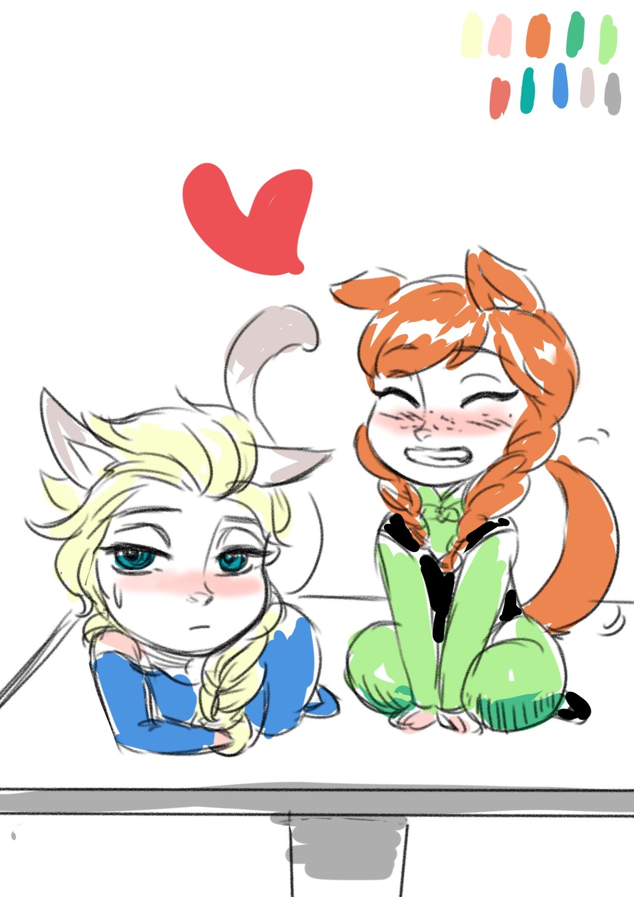 this is my friend  新米画徒MILQ ‘s art ,his elsanna art is amazing,but he