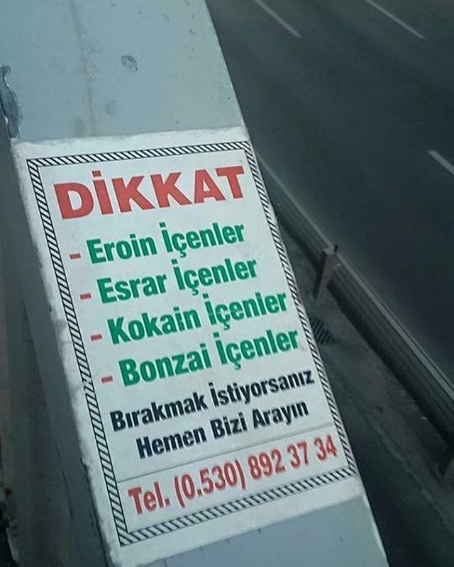 DİKKAT

- Eroin içenler
-...