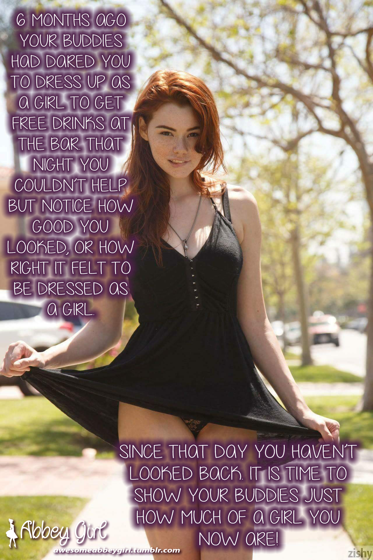 awesomeabbeygirl:  It started off as a harmless dare, but you knew it was right the