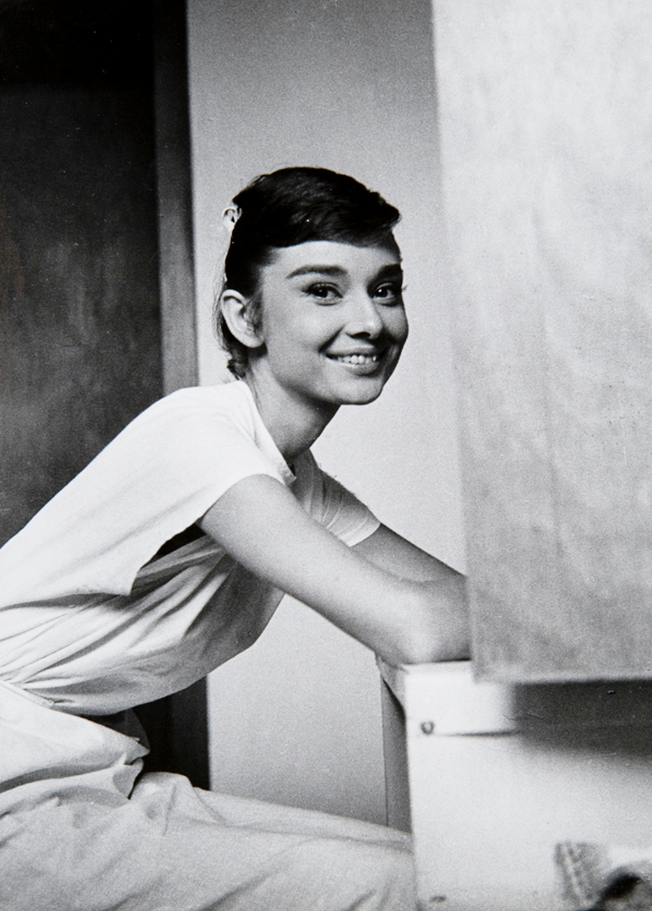 Rare Audrey Hepburn — Audrey Hepburn photographed with her beloved