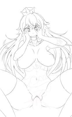 Boosette WIP, will be drawing hotaru from