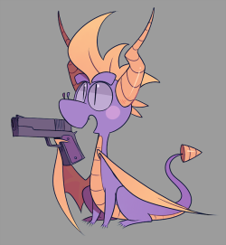 sonyshock: Bonus sketch: I know Spyro doesn’t have hands but