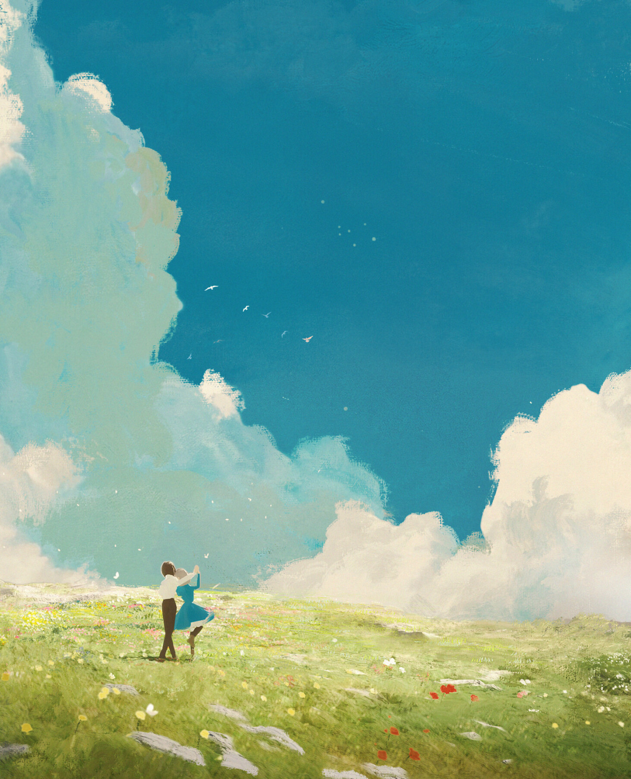 Howl’s Moving Castle Fan Art - Created by Daniel Oxford