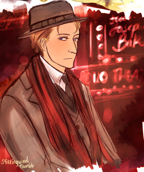 stirringwind:  hiii APH RusAme in the 1920s! in case it’s not obvious, I’m ADDICTED to the fashion of the roaring twenties :D I know Ivan looks like Ludwig but I wanted to keep with how men slicked their hair back in the jazz age! I drew fem!America