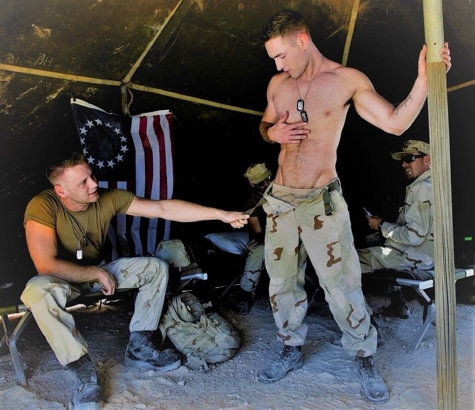 butchlvr: “Careful bud…I might get ideas you’re serious….” “Yeah?…C’mere