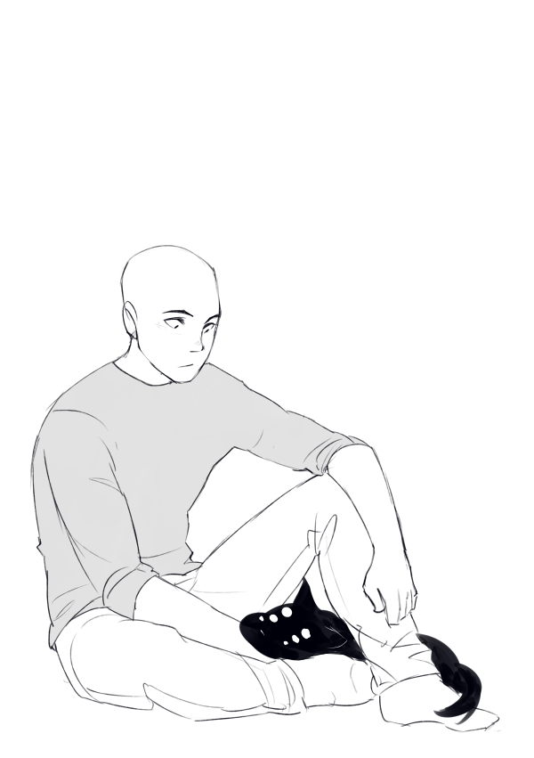 lyndraws:  pose practices turned into saitamas   ¯\_(ツ)_/¯   