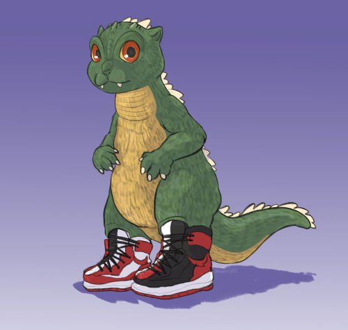 ayo, little godzilla with the drip