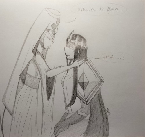 Hello! I'm Back With This New Drawing! I Just Love Mystic Flour's Design So Much! And Her Lore Too! I