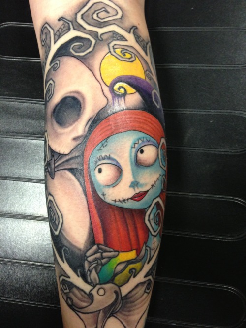 disneyink:  Done by Harlan Kantner at Lost Soul Tattoo, Spring City PA 
