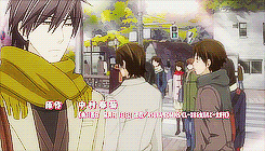    One Anime opening that makes your kokoro goes doki-doki:  ↳ Sekaiichi Hatsukoi