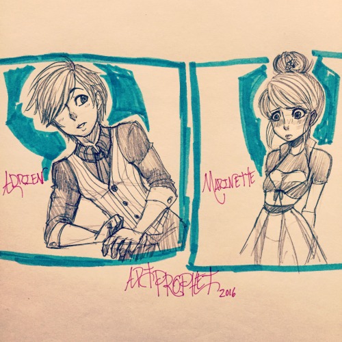 bvbartprophet:  I with all hope, wish for an episode where these two dorks dance at like prom or something of the sort// Also THE NEW EPISODE WAS AIRED BUT I HAVENT WATCHED AND ITS KILLING ME!!// And marinette was in a bun in a picture like year book