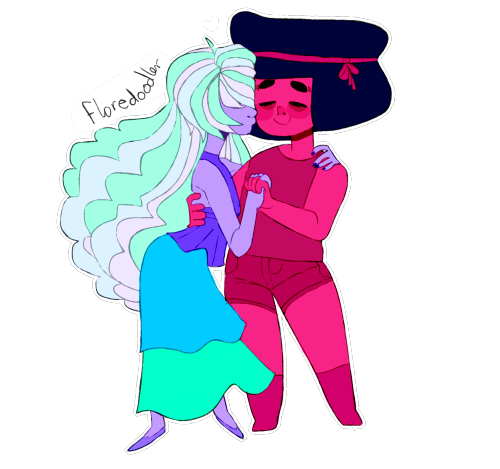 floredoodler:  ruby n sapphire