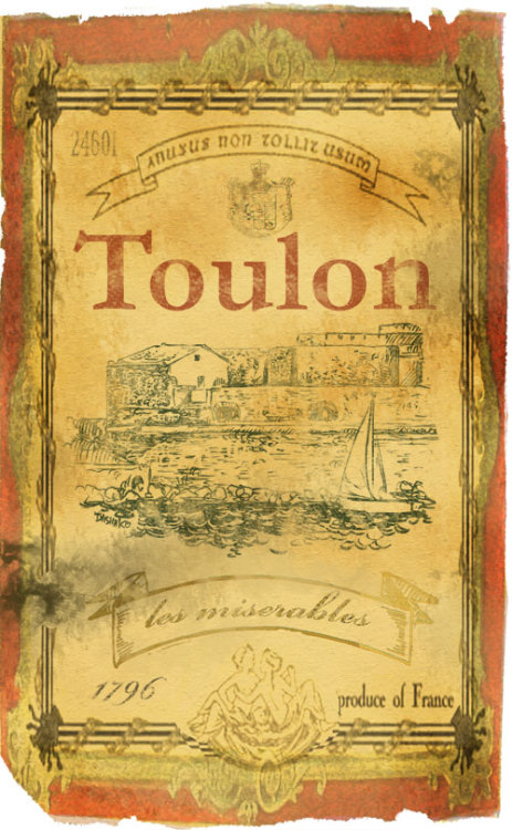 My series of labels.Full of Toulon Label and Barricades.