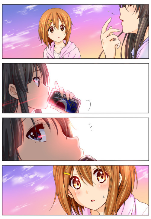 ✧･ﾟ: *✧ When Our Eyes Met ✧ *:･ﾟ✧♡  Characters ♡ : Yui Hirasawa ♥ Mio Akiyama♢  Anime ♢ : K-On!☆ Sou