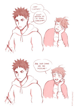 kittlekrattle:  priorities ft. iwaoi 