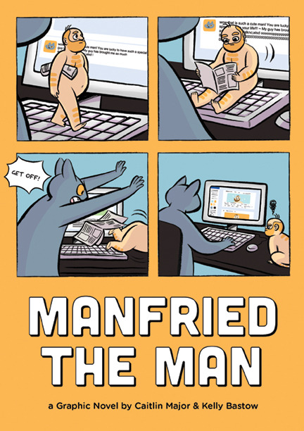 torontocomics: DEBUTING AT TCAF 2018 - MANFRIED THE MAN by Kelly Bastow and Caitlin Major Meet 