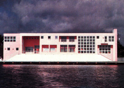 archiveofaffinities:Arquitectonica, The Pink House, House for Dr. and Mrs. Harold C. Spear, Miami, Florida