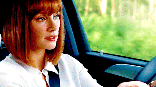 plasticdolls:Bryce Dallas Howard as Claire Dearing in Jurassic World (2015) dir. Colin Trevorrow